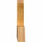 Ekena Millwork Portland Rough Sawn Timber Gable Bracket, Western Red Cedar, 48"W x 12"H x 2"D x 4"F, 6/12 Pitch GBW048X12X0204POR00RWR - alternate 3